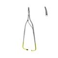 Arruga Needle Holder, Curved, Tungsten Carbide, 16.0 cm (17-091-16TC)