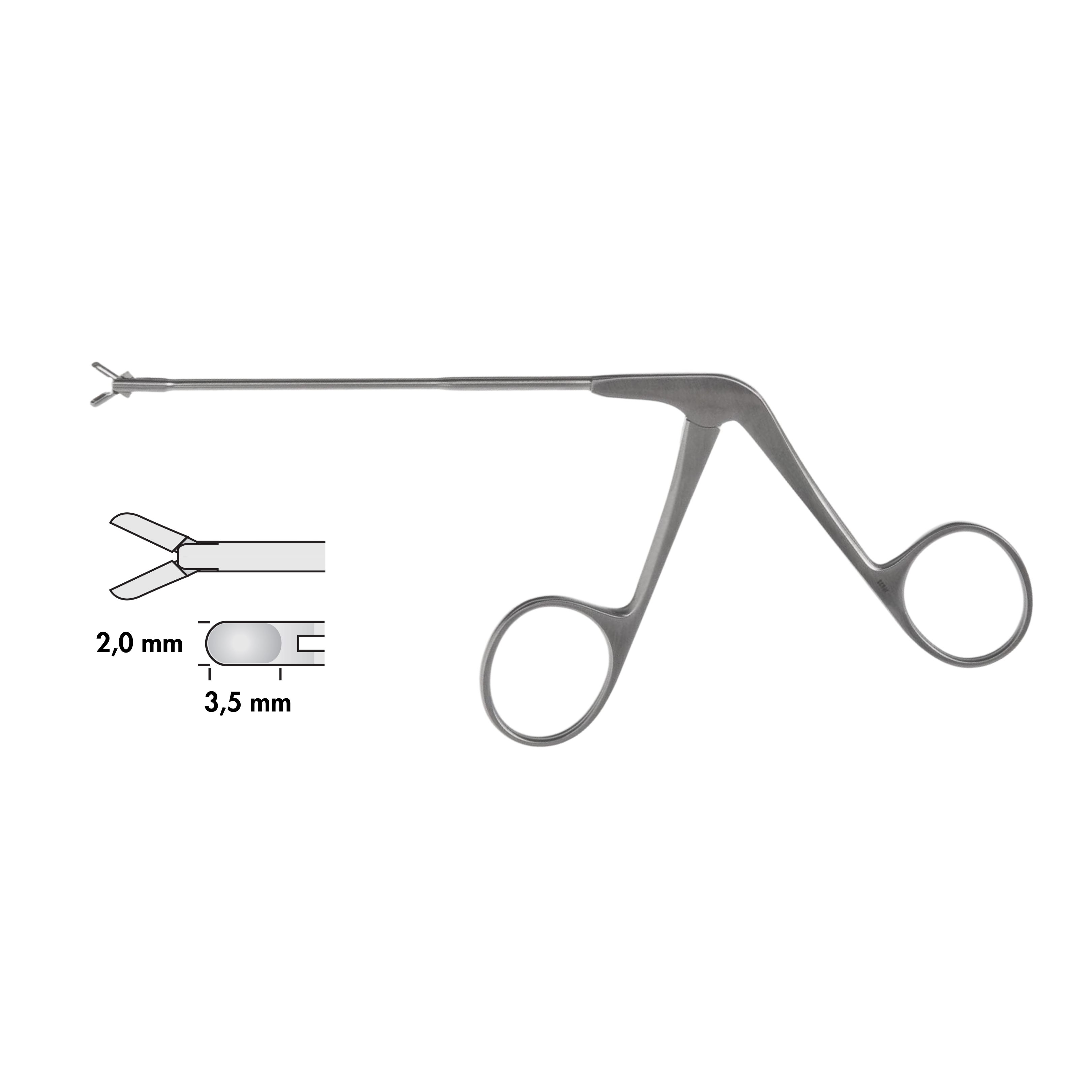 Biopsy Forceps, Ø 2.0 mm, 16.5 cm (34-021-16)
