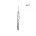 Bishop Harmon Eye Forceps, Serrated, 8.5 cm (18-090-08)