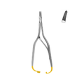 Boynton Needle Holder, Curved, Tungsten Carbide, 12.0 cm (17-081-12TC)