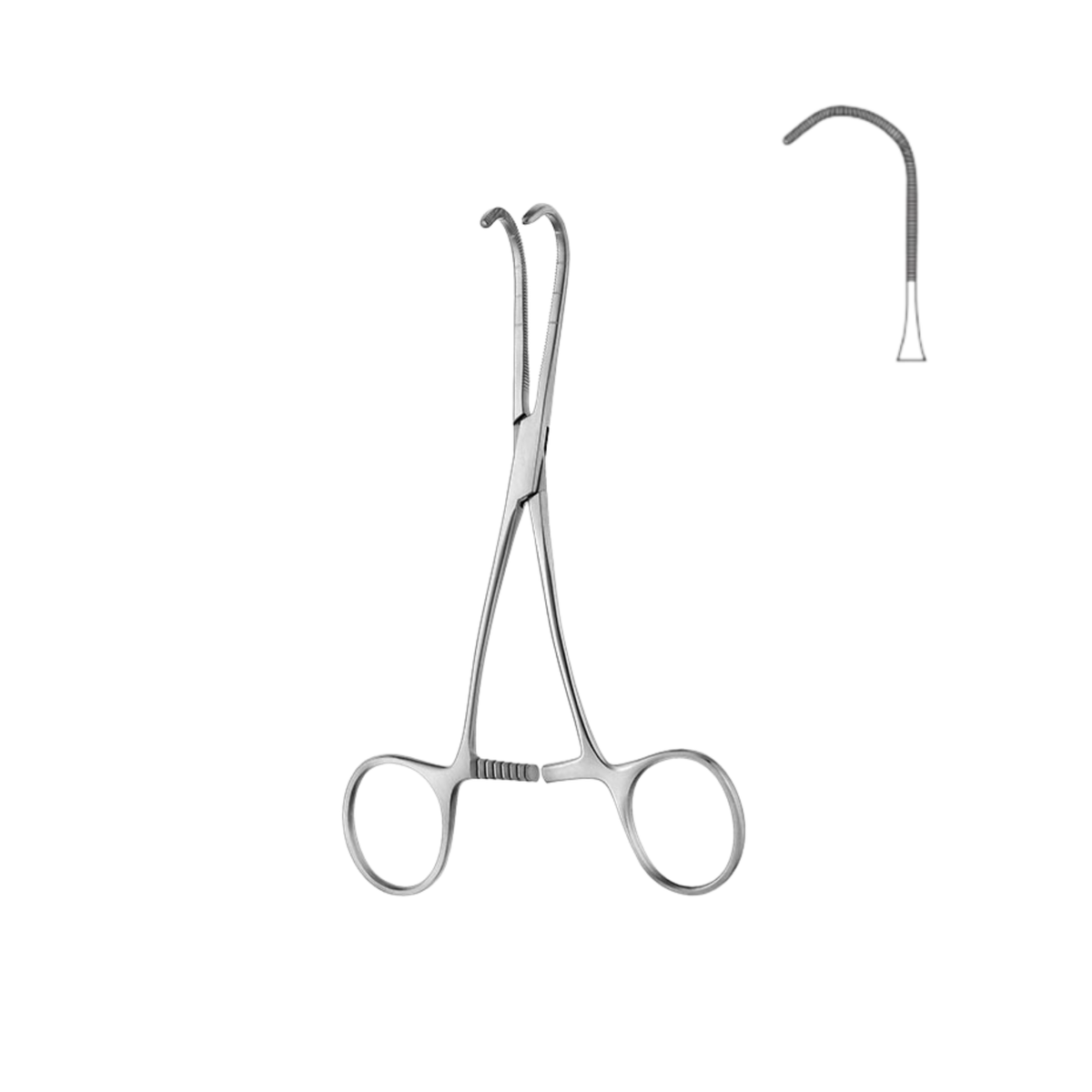 Castaneda Atraumatic Vascular Clamp, Fig. 1, 11.5 cm (06-020-11)