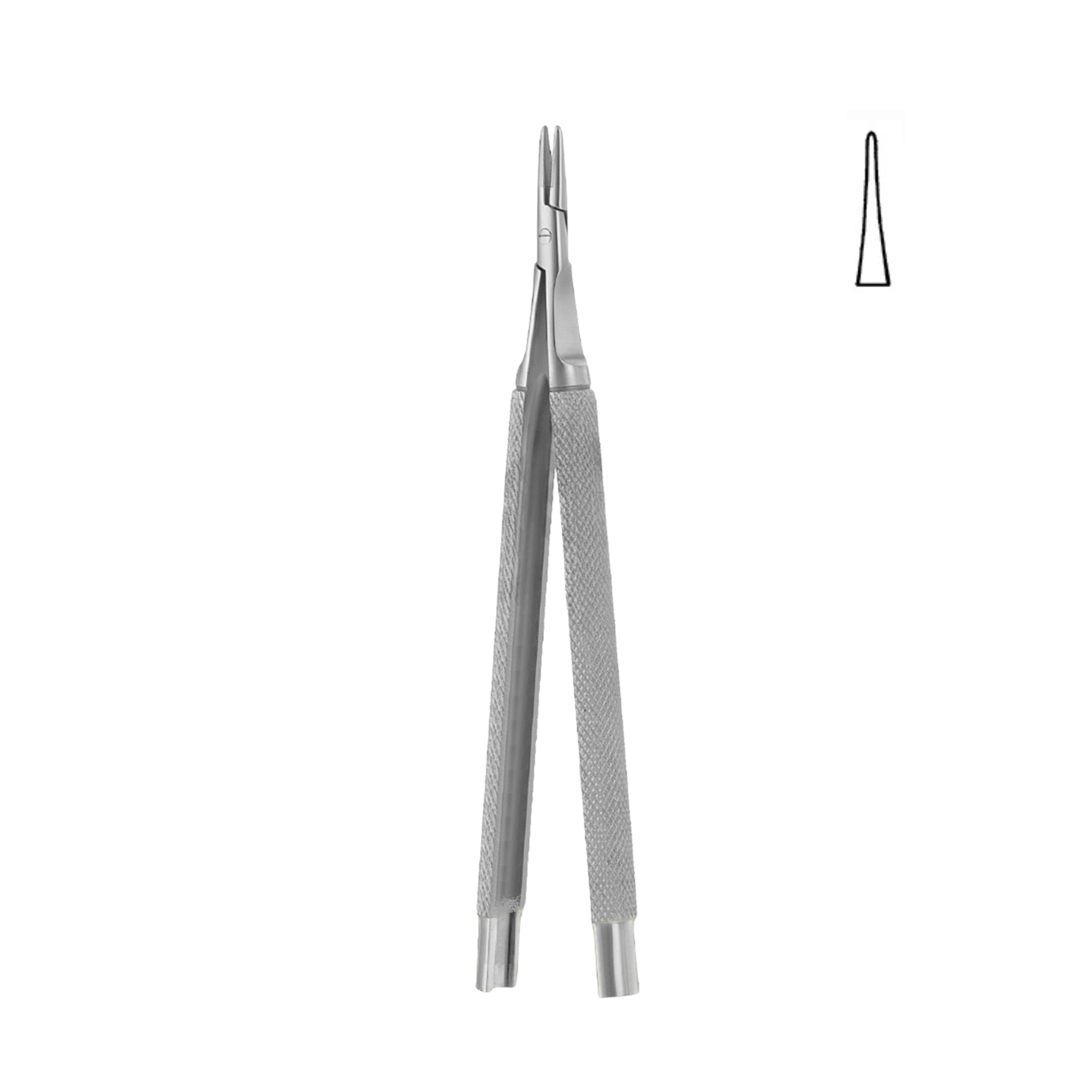 Castroviejo Needle Holder, Without Lock, Straight, 13.0 cm (17-080-13)