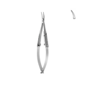 Castroviejo Needle Holder, With Lock, Fine, Curved, 14.0 cm (17-013-14)