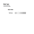 Interchangeable Chisel Blade, 16.0 mm (27-020-16)