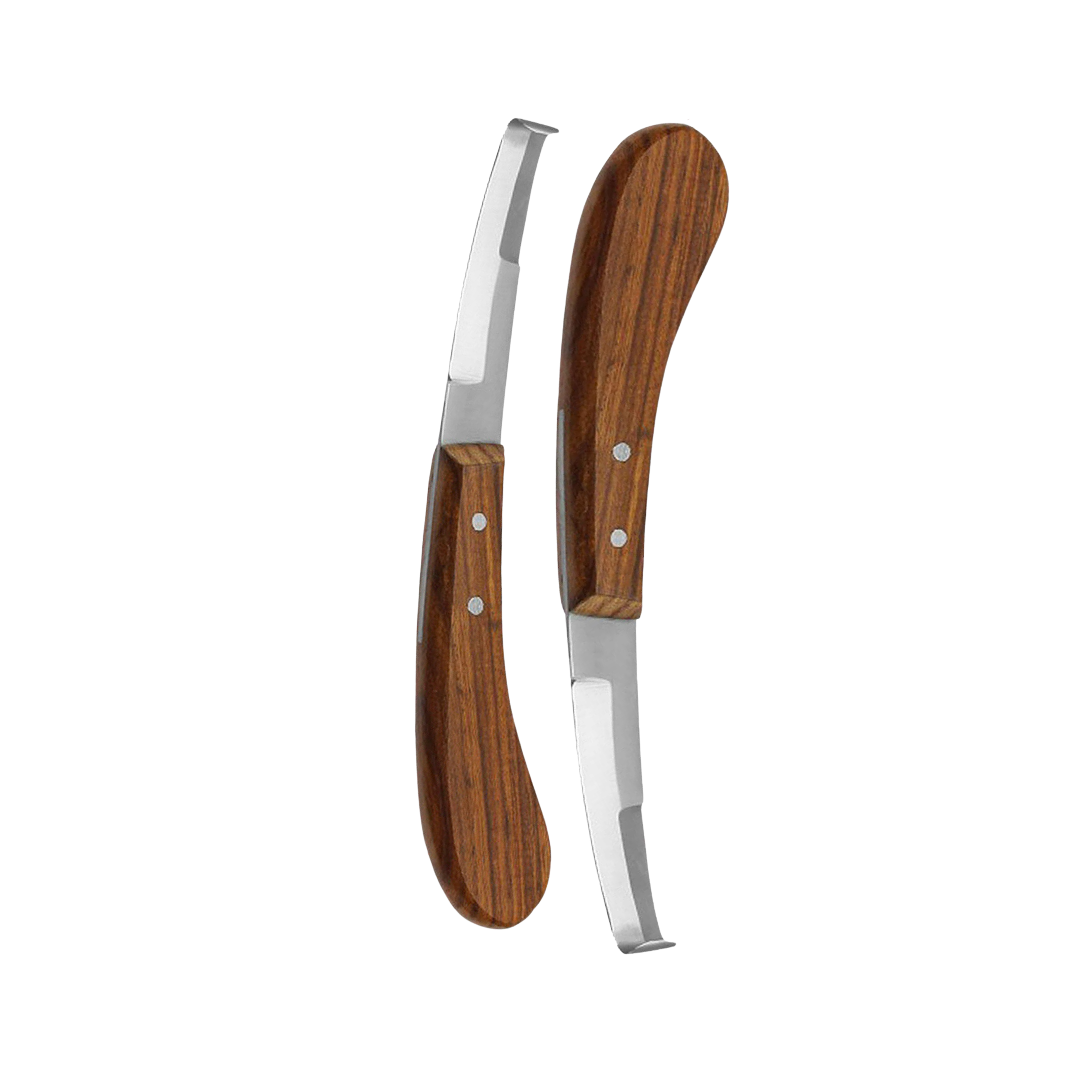 Double-Edged Hoof Knife, Right, Narrow Blade, 20.0 cm (51-172-20R)