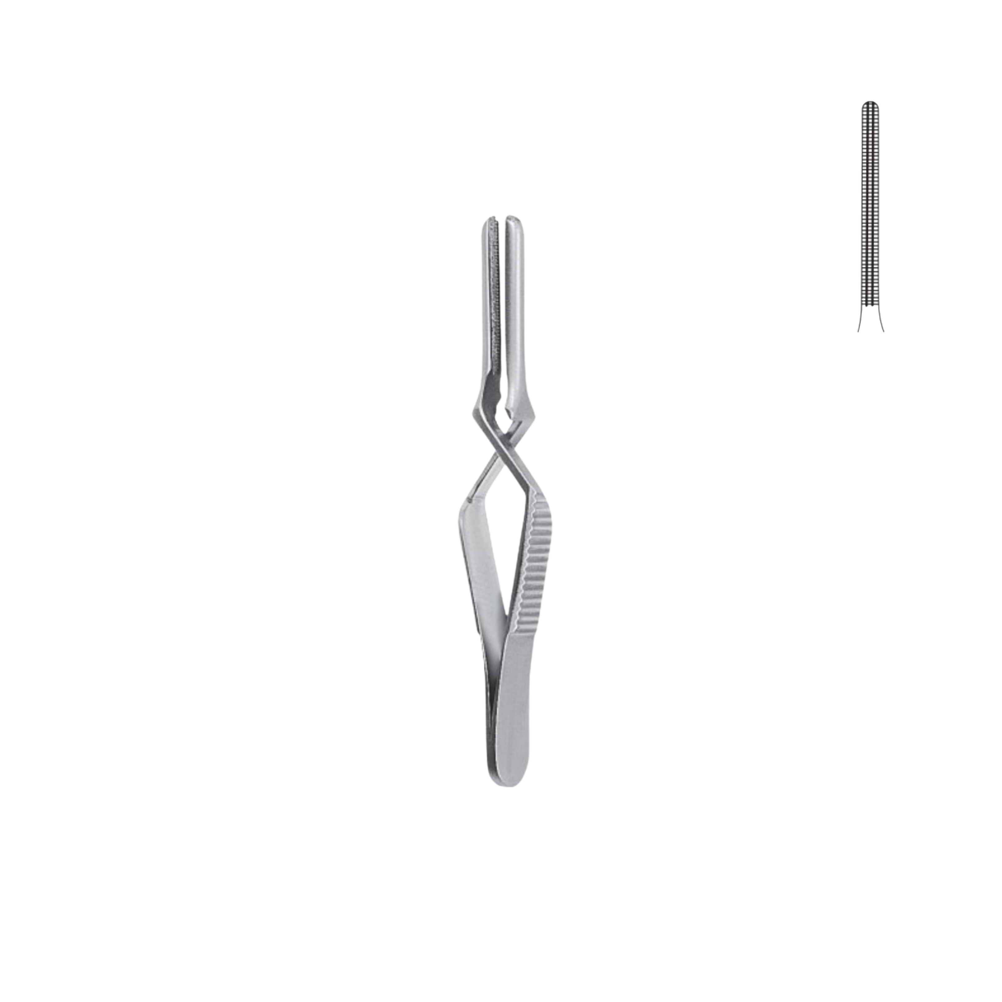DeBakey Bulldog Clamp, Straight, 12.0 cm (06-050-12)