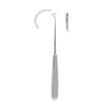 Deschamps Ligature Needle, Right Hand, Blunt, 24.0 cm (32-020-24RB)