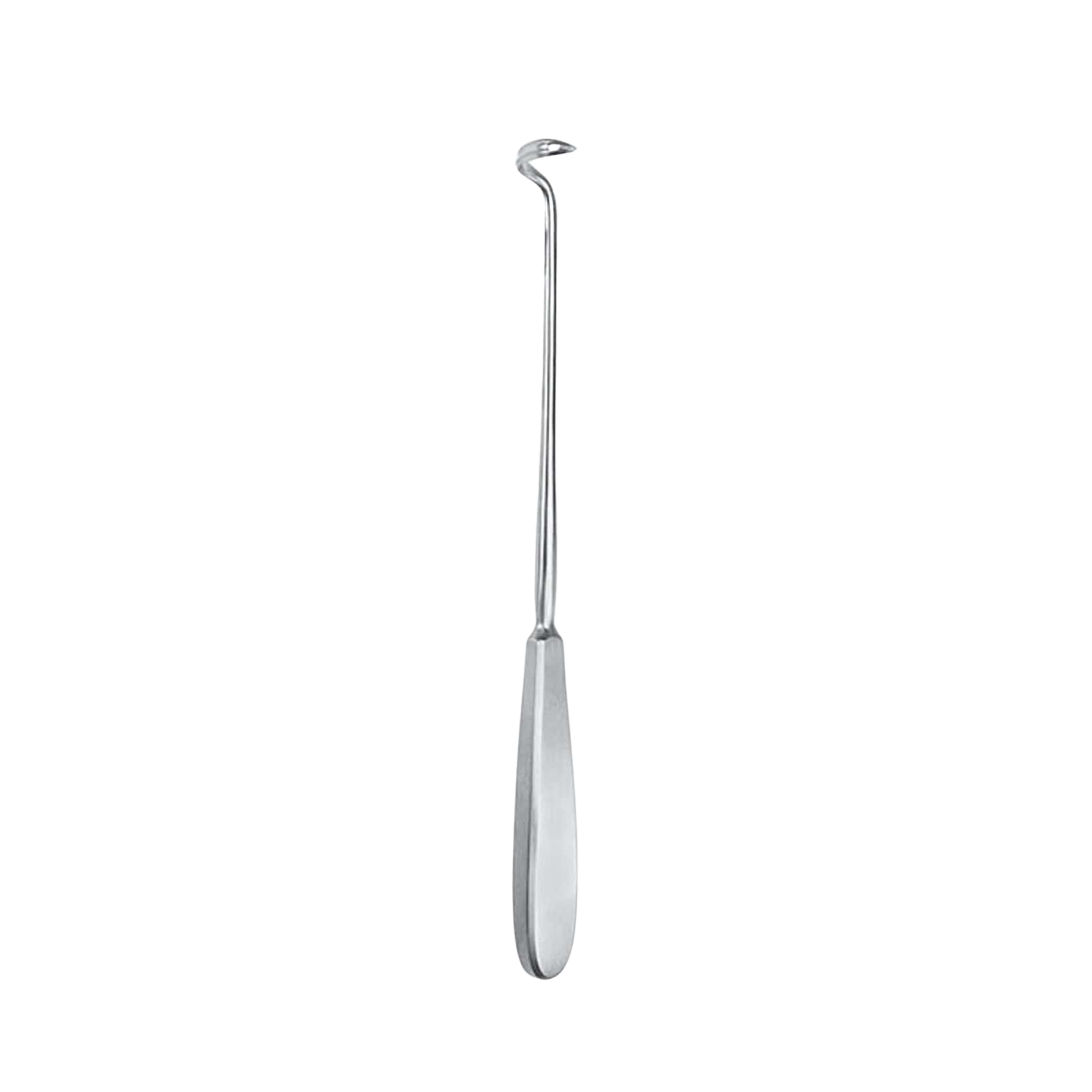 Deschamps Ligature Needle, Right Hand, Blunt, 21.0 cm (32-020-21RB)
