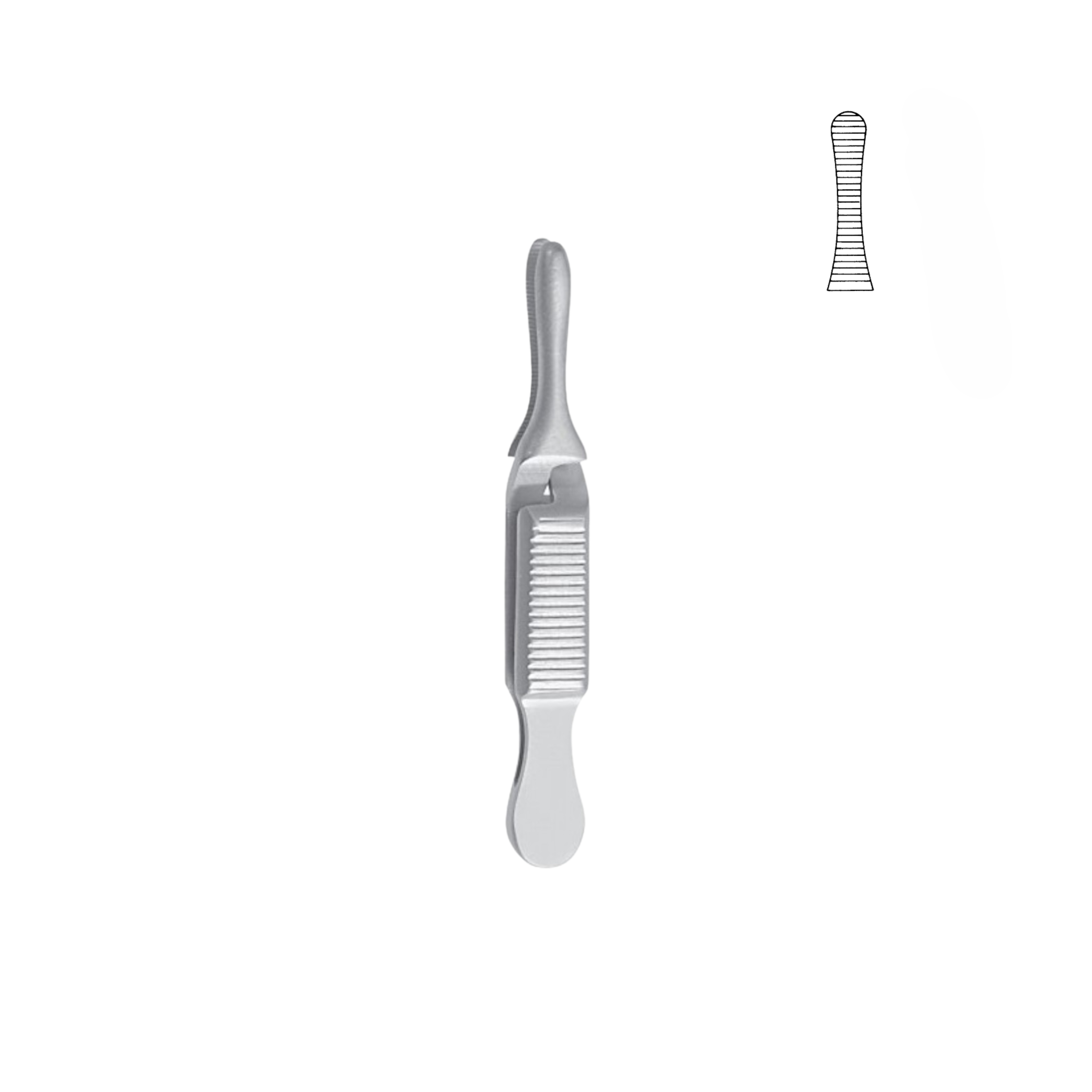 Dieffenbach Bulldog Clamp, Straight, 51.0 mm (06-040-05)