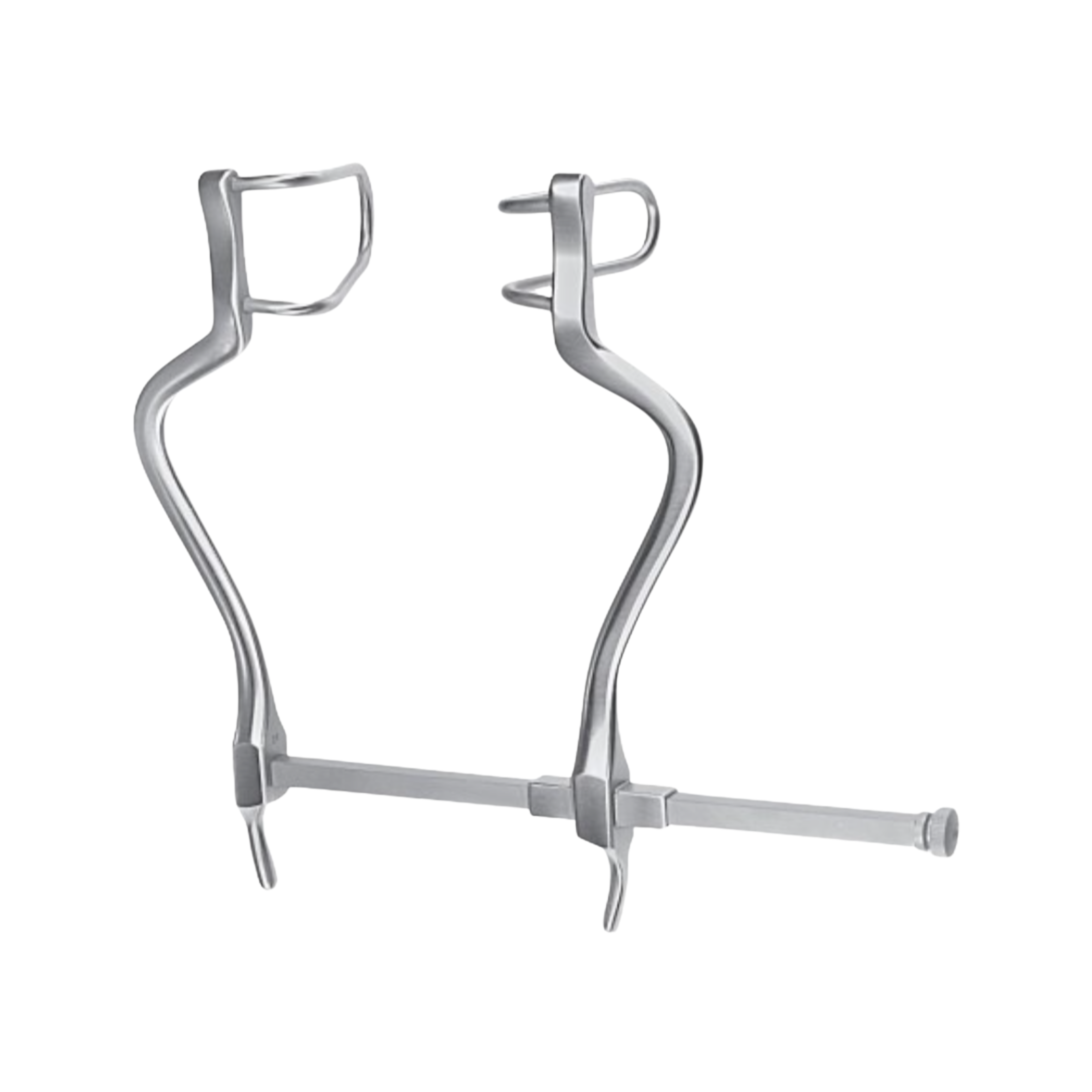 Gosset Abdominal Retractor, Total Spread 140 mm, Blade Size 63 × 35 mm (19-090-14)