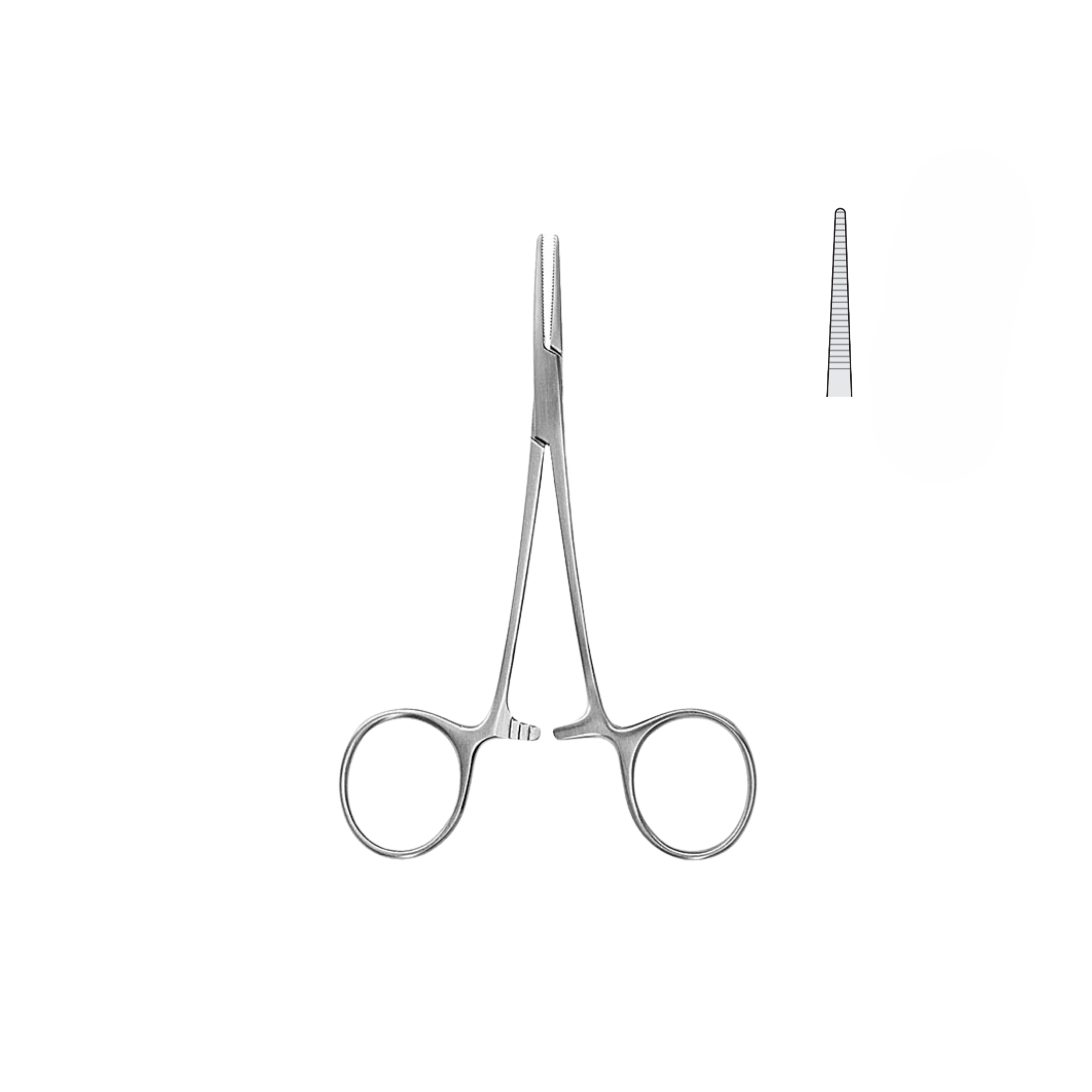 Halstead Mosquito Forceps, Straight, 12.5 cm (05-010-12)