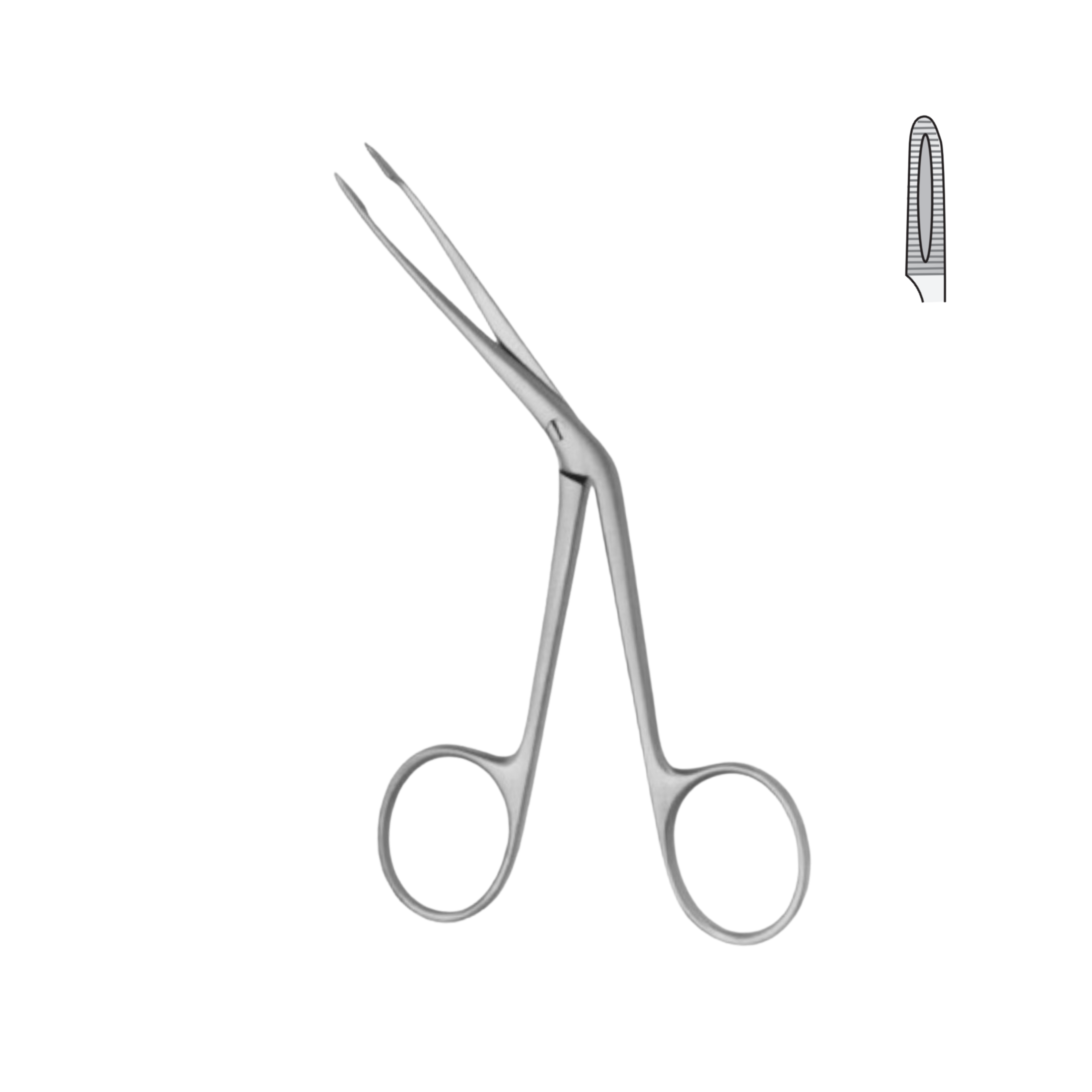 Hartmann Ear Forceps, 12.0 cm (09-040-12)