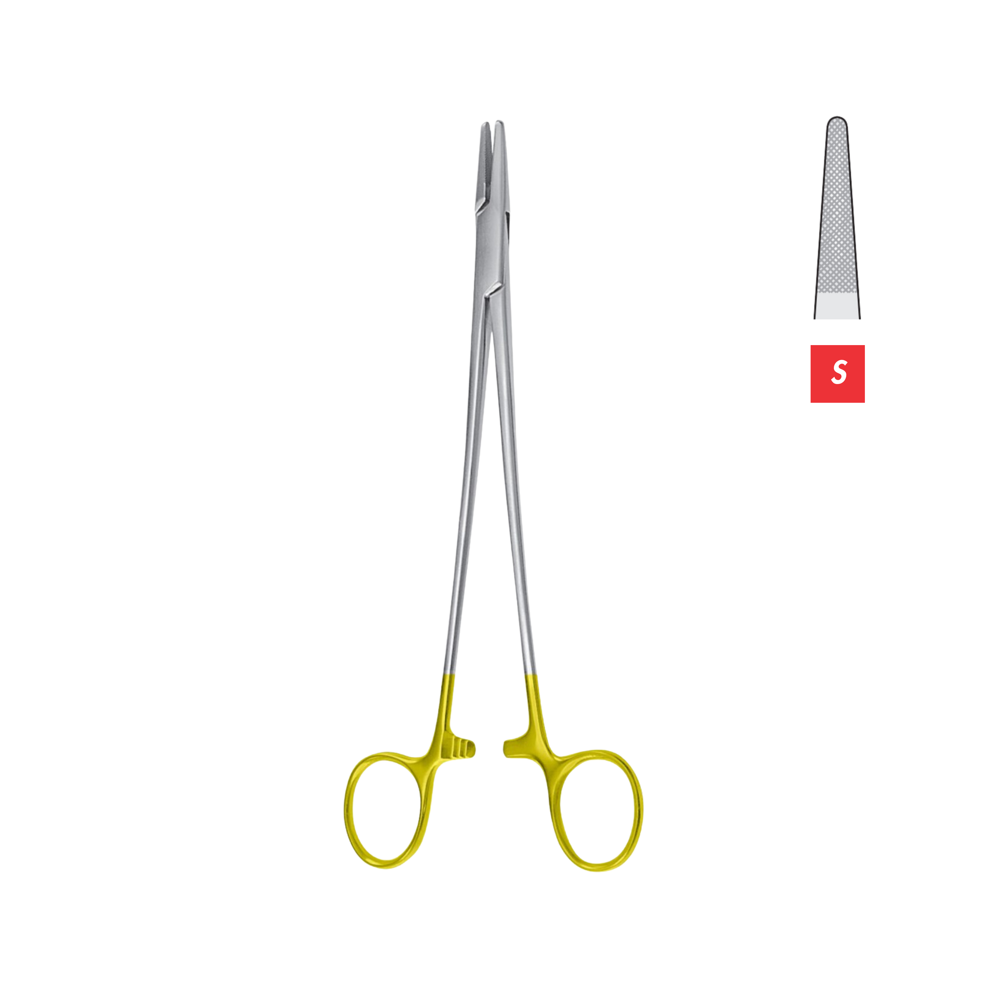 Hegar Needle Holder, TC, 24.0 cm (08-020-24TC)