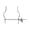 Hertzler Rib Retractor, Total Spread 105 mm, Blade Size 25 × 25 mm (19-110-10)
