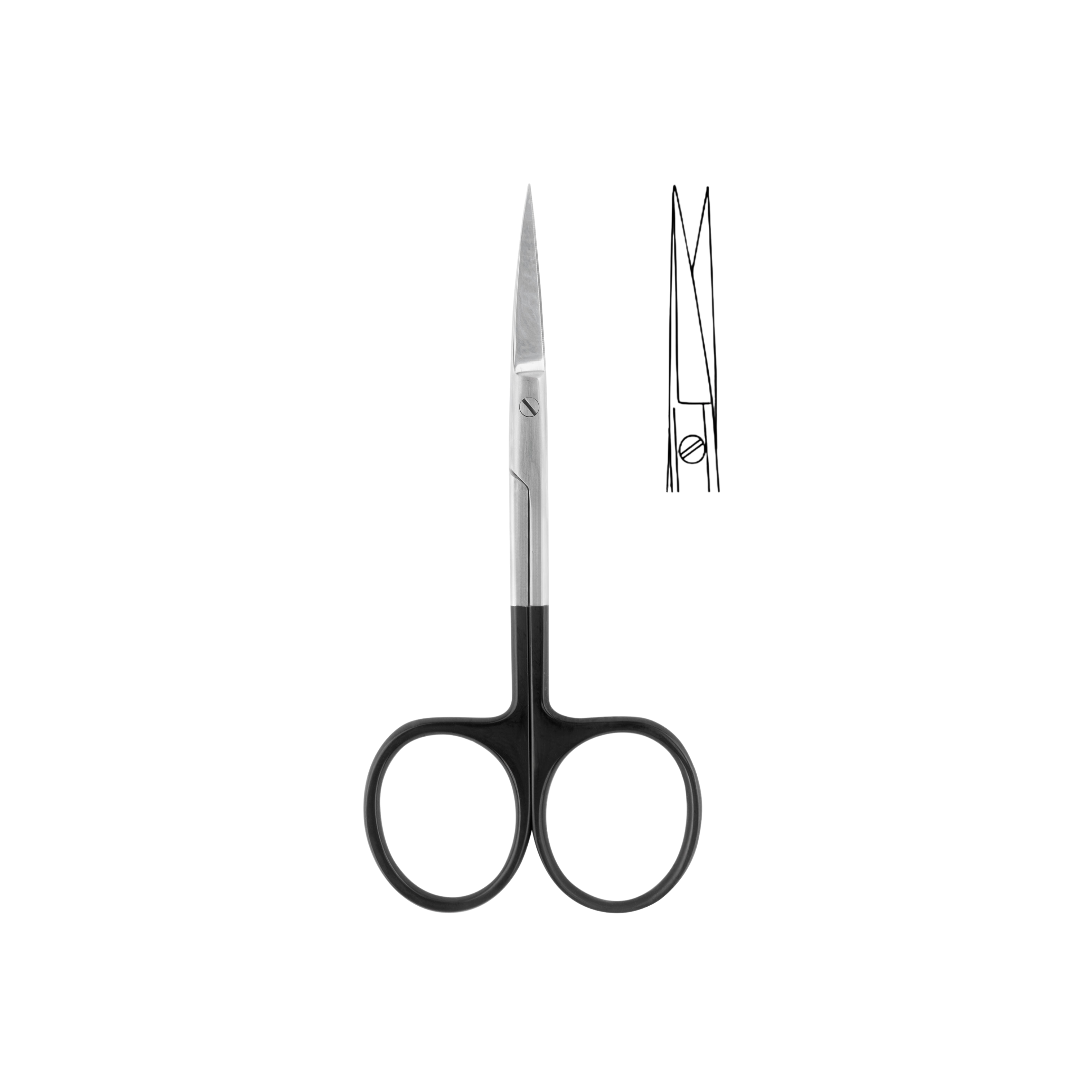 Iris Scissors, Curved, SC, 11.5 cm (01-081-11SC)