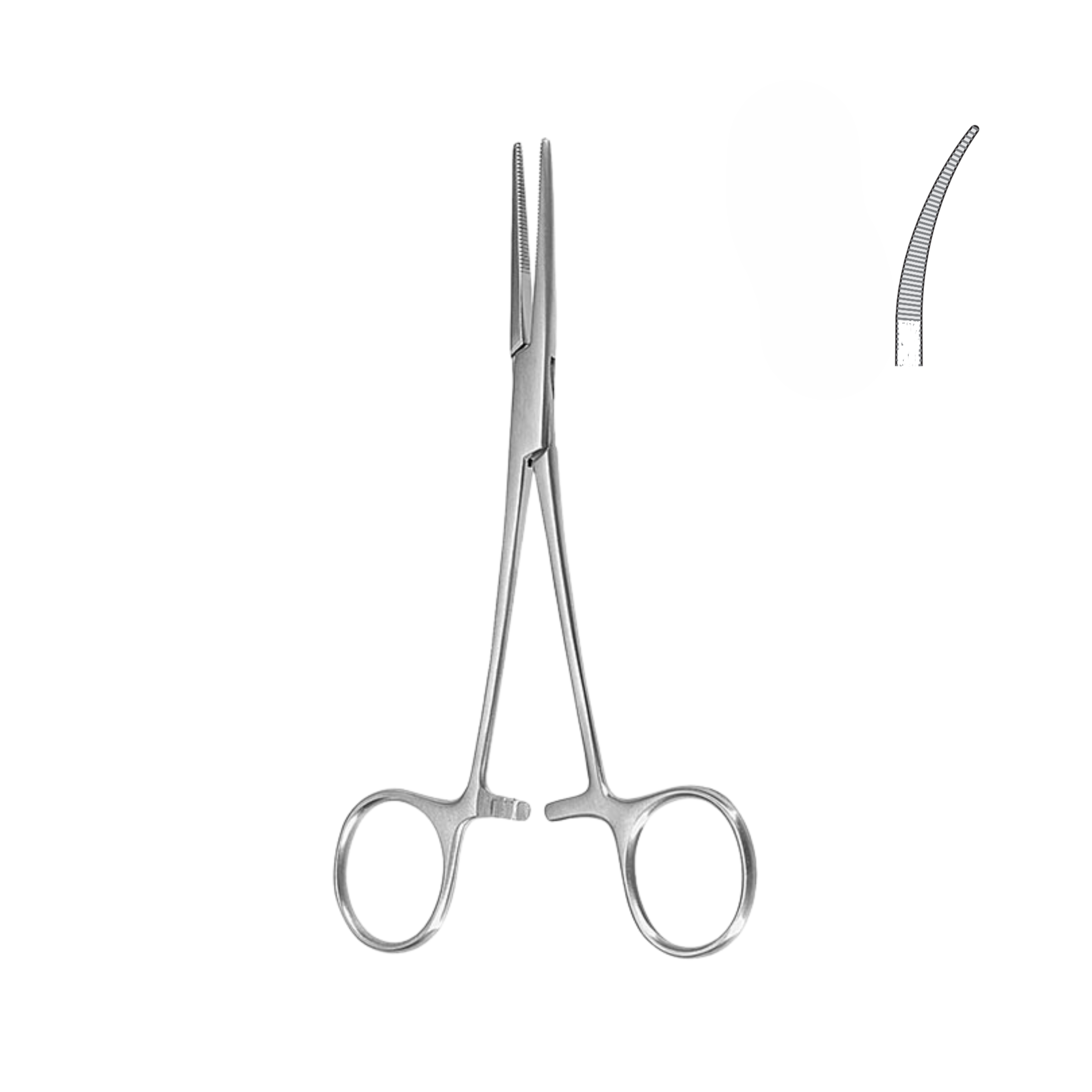 Kelly Forceps, Curved, 14.0 cm (05-071-14)