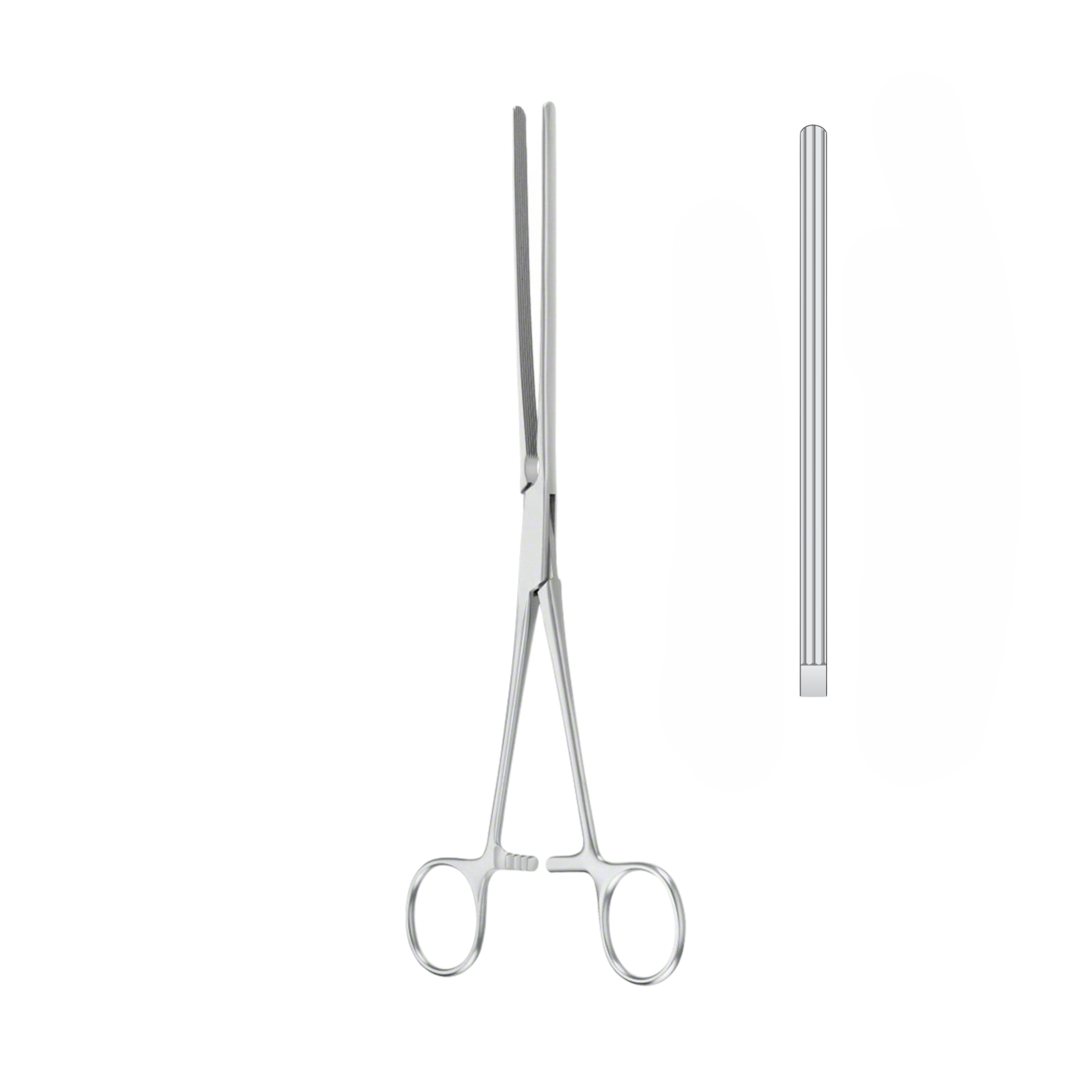 Kocher Intestinal Forceps, Straight, 25.0 cm (07-010-25)