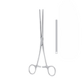 Kocher Intestinal Forceps, Atraumatic, Straight, 22.0 cm (07-020-22)
