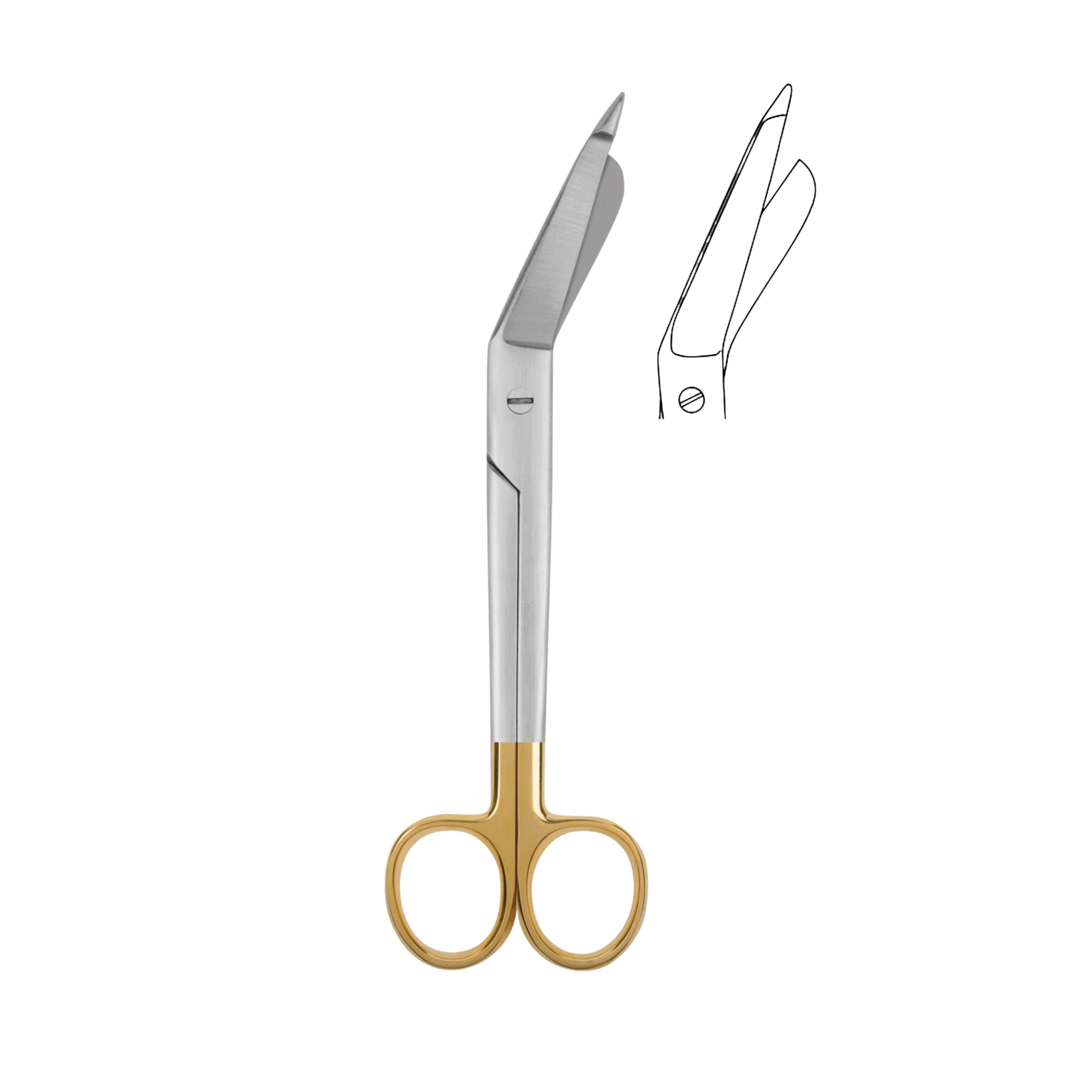 Lister Bandage Scissors, TC, 16.0 cm (01-050-16TC)