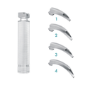 Macintosh Laryngoscope Blade, Standard, Set of 4 (Blade Sizes 1, 2, 3 & 4) (20-110-04)