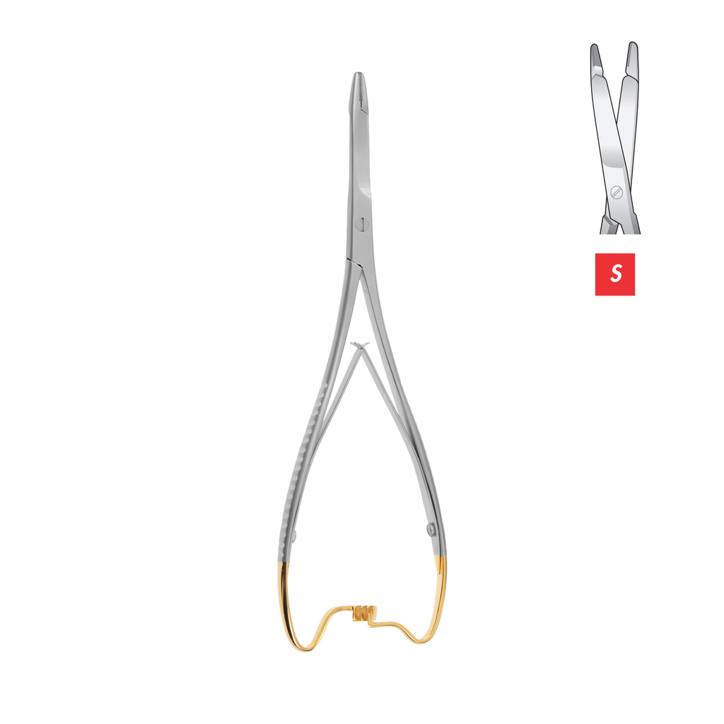 Mathieu-Olsen Needle Holder, TC, 14.0 cm (08-090-14TC)
