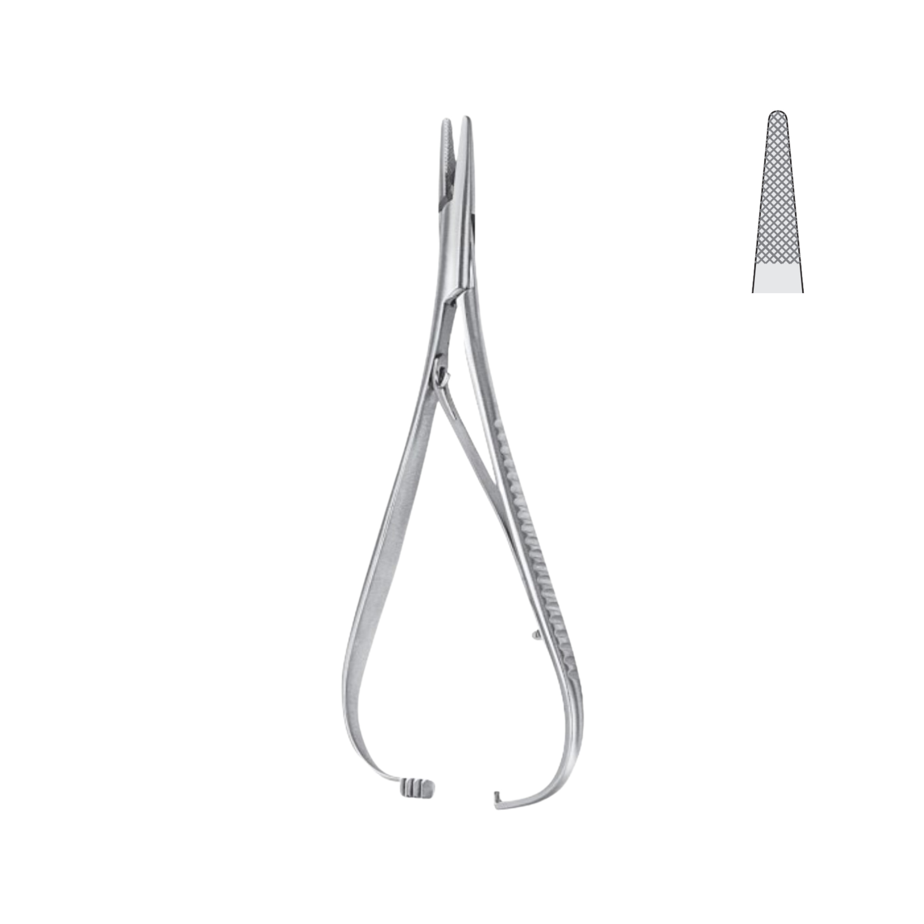 Mathieu Needle Holder, 14.0 cm (08-070-14)