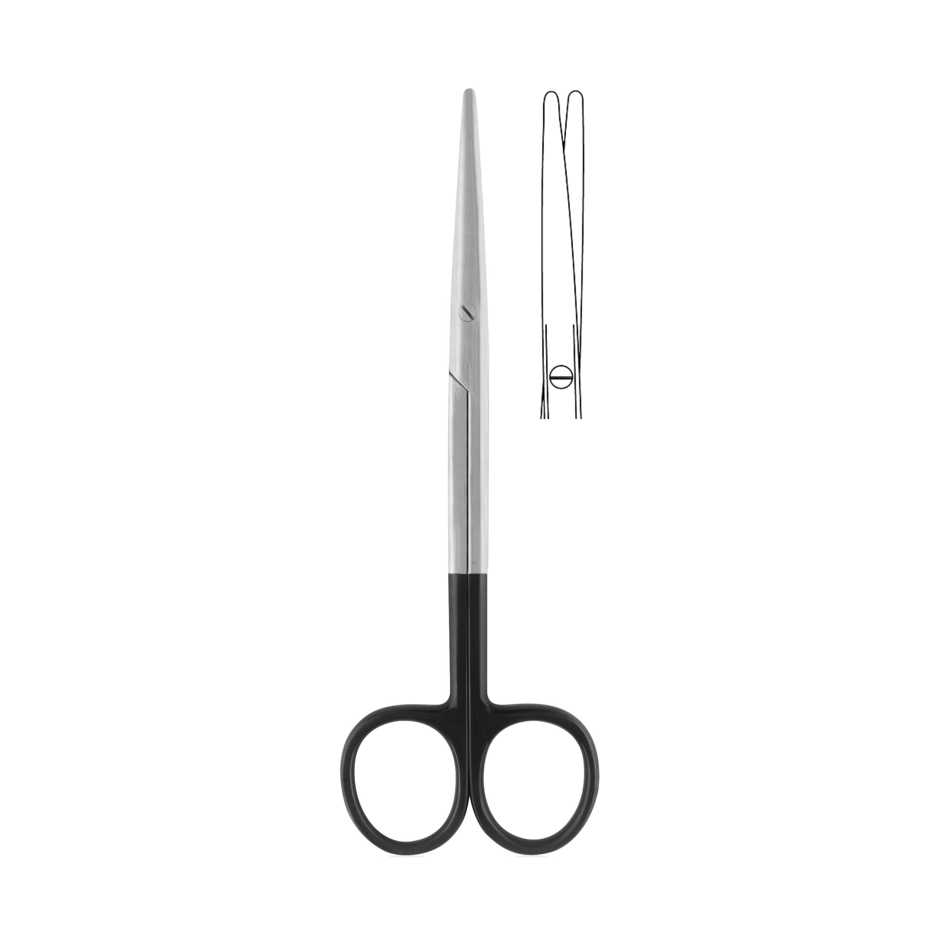 Metzenbaum Dissecting Scissors, Straight, SC, 23.5 cm (01-040-23SC)