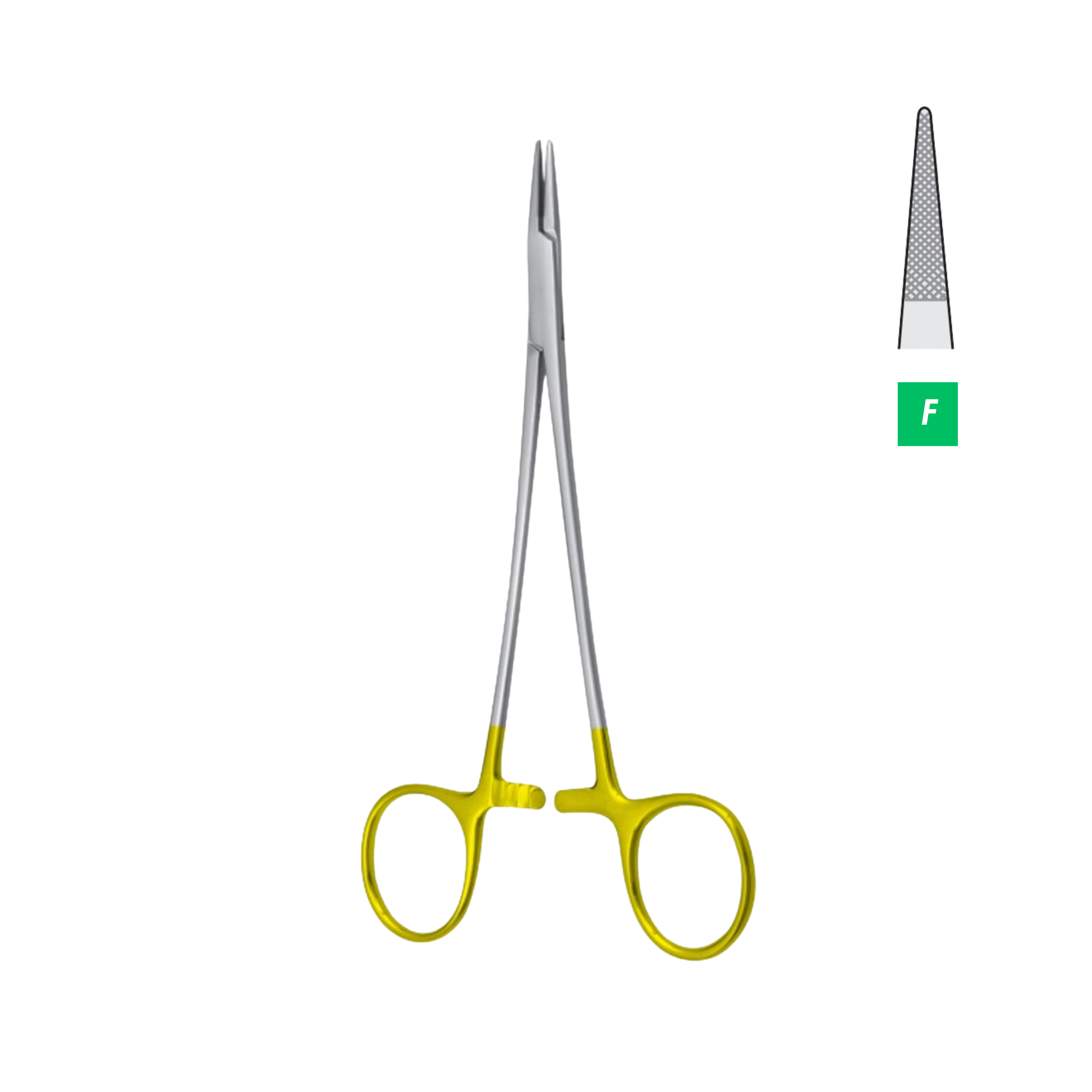 Micro-Vascular Needle Holder, TC, 20.0 cm (08-060-20TC)