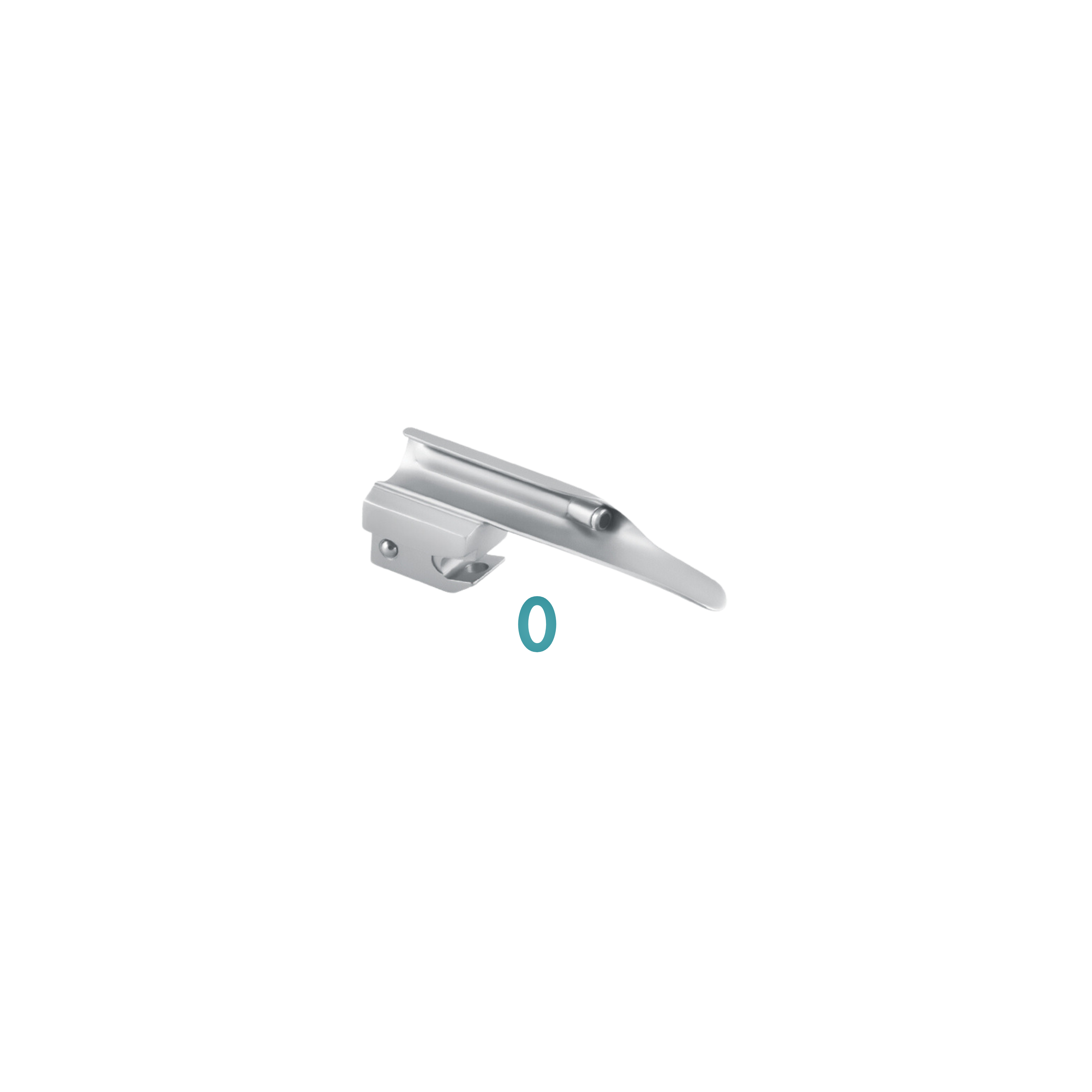 Miller Laryngoscope Blade, Fiber Optic, Size 0 (20-102-00F)