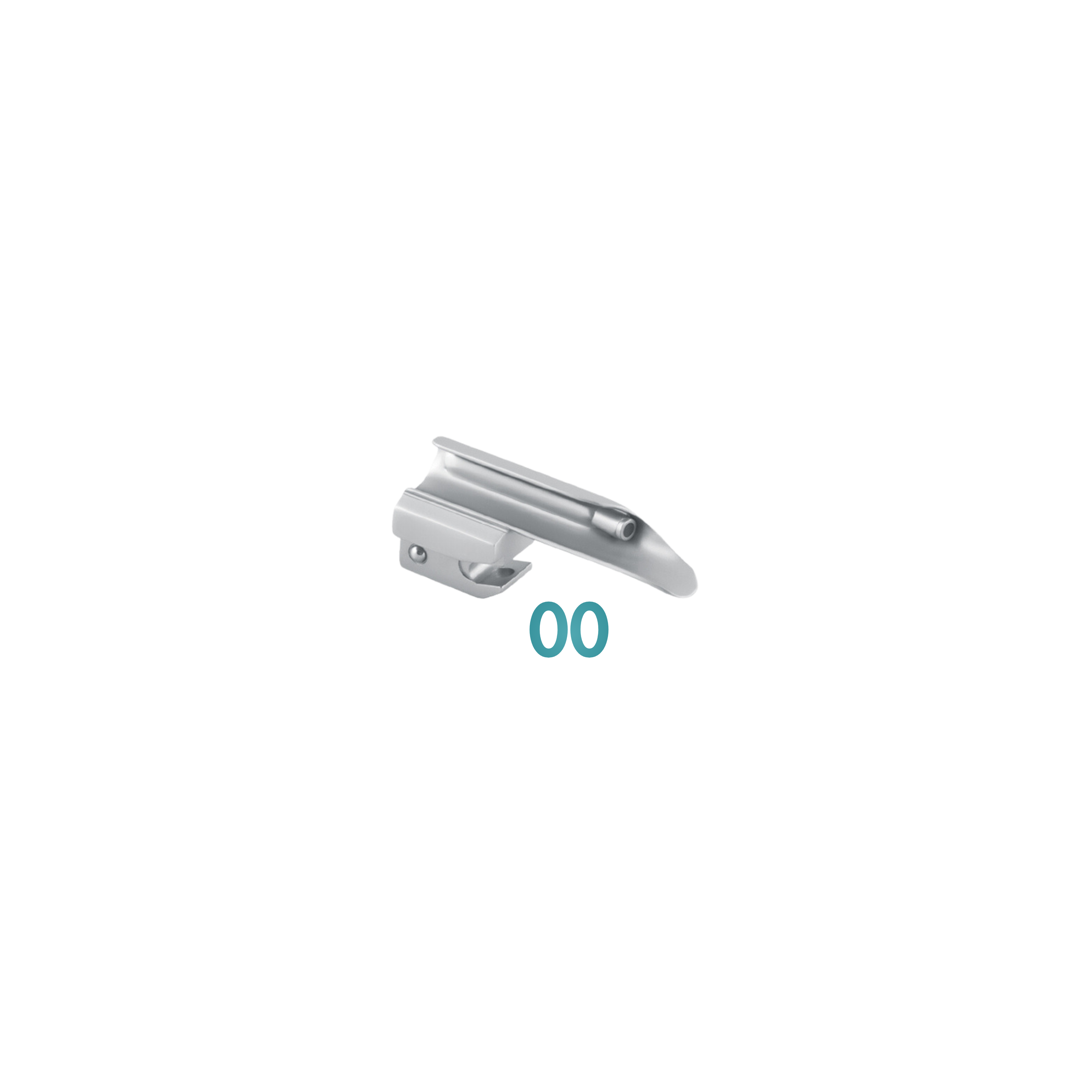 Miller Laryngoscope Blade, Fiber Optic, Size 00 (20-101-00F)
