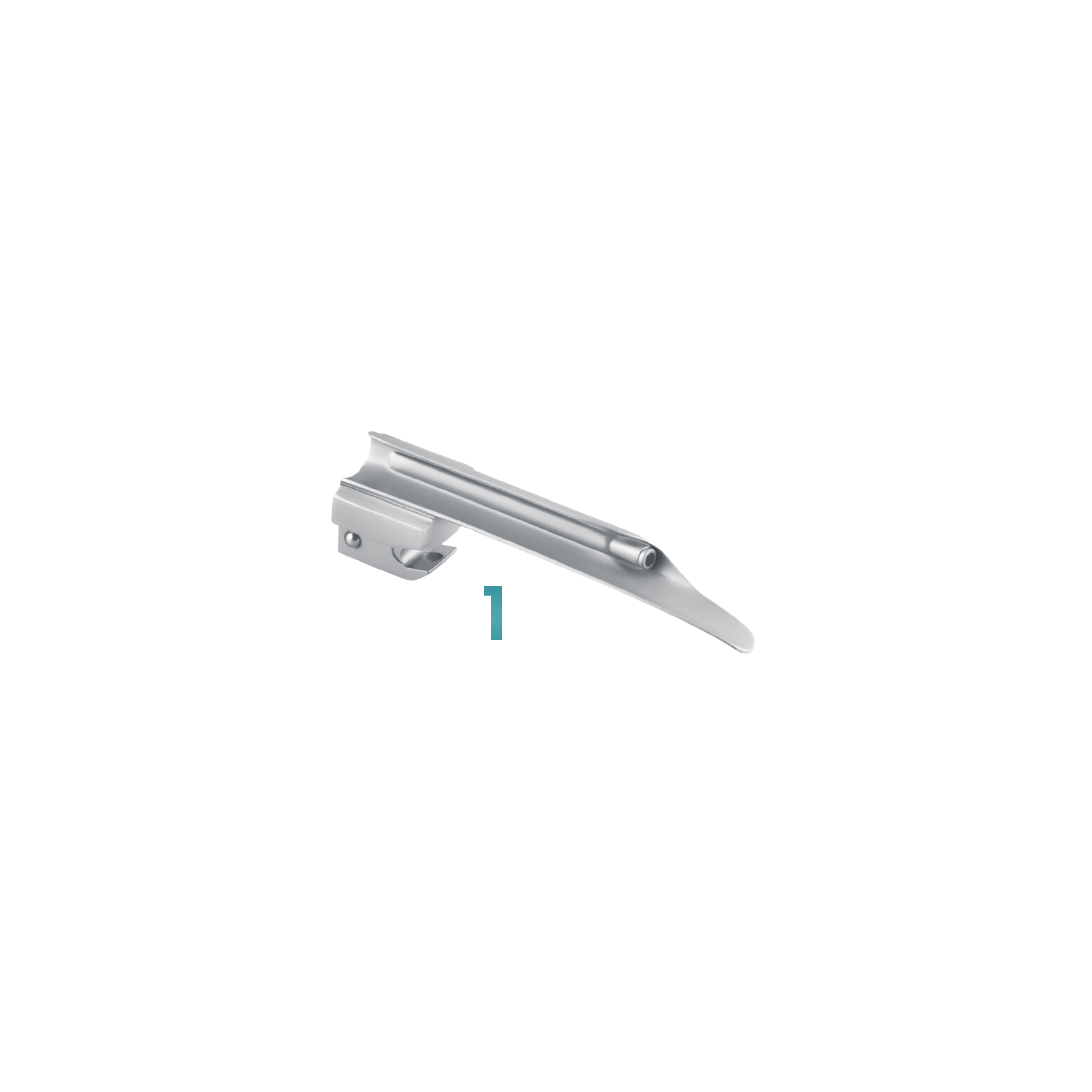 Miller Laryngoscope Blade, Standard, Size 1 (20-103-00)