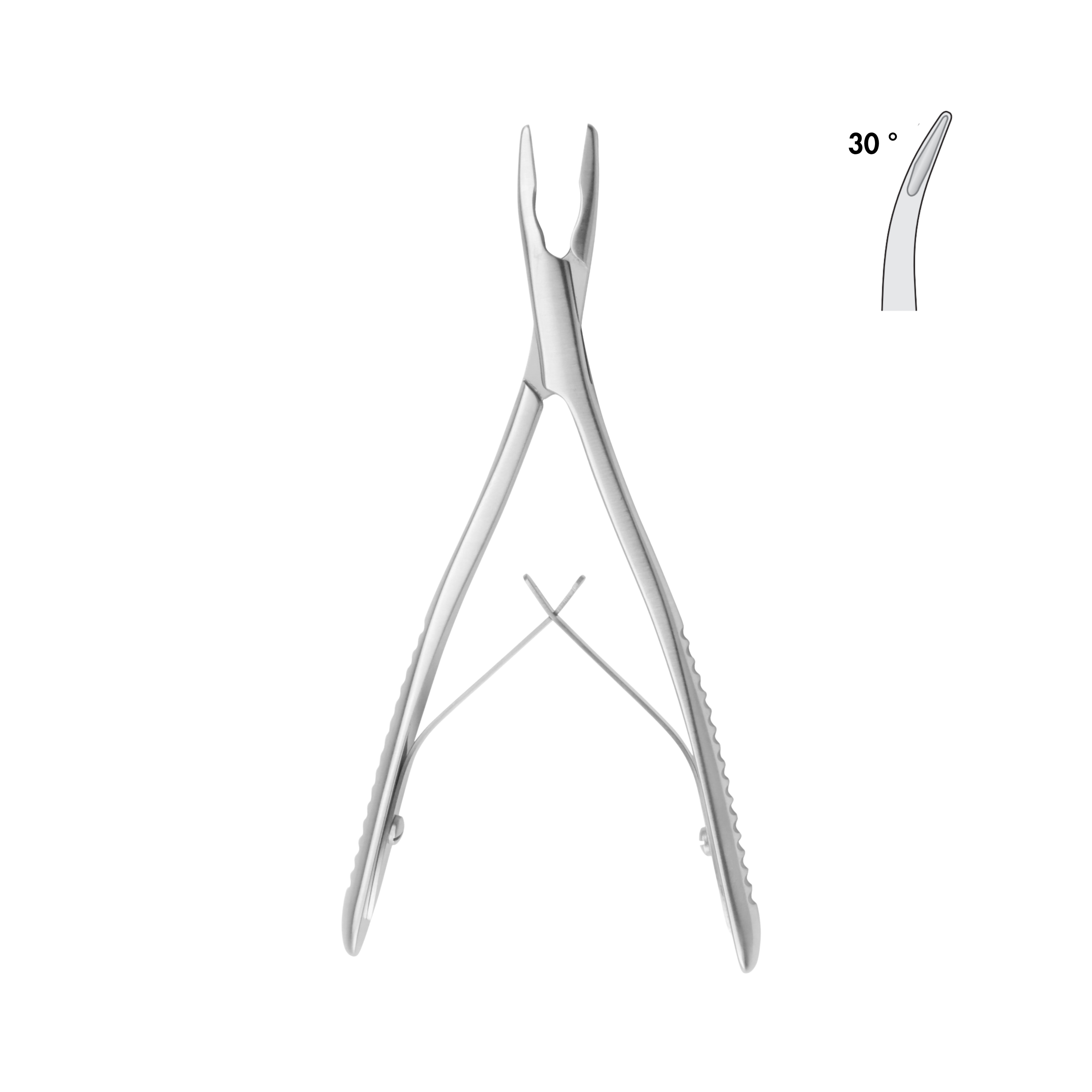 Mini-Friedman Bone Rongeur, 30° Angled, 15.0 cm (26-091-15)
