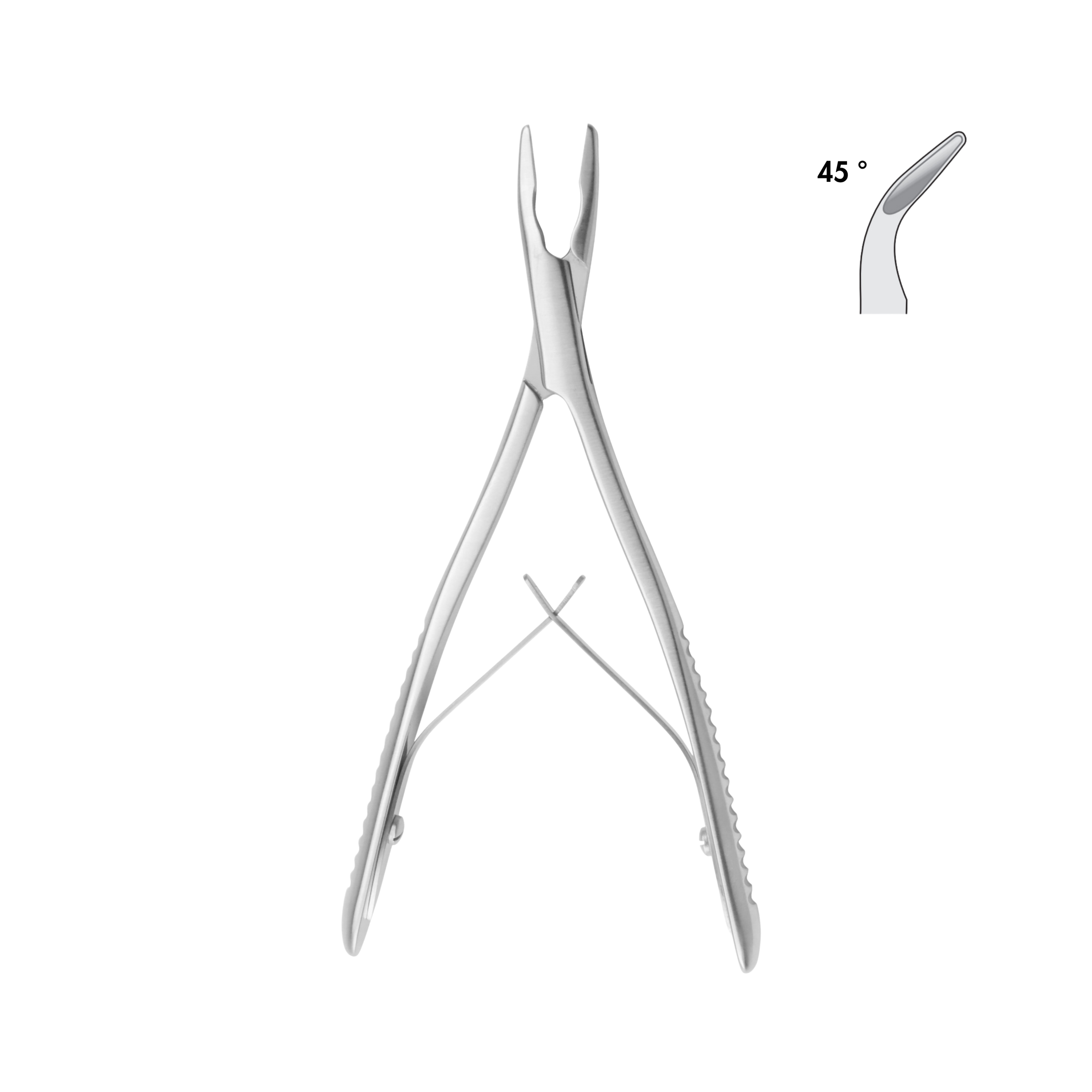 Mini-Friedman Bone Rongeur, 45° Angled, 15.0 cm (26-092-15)