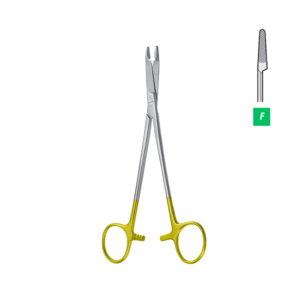 Olsen-Hegar Needle Holder, TC, 12.5 cm (08-041-12TC)