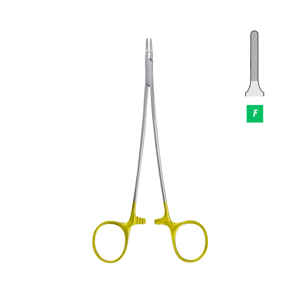Ryder-Vascular Needle Holder, TC, 18.0 cm (08-080-18TC)