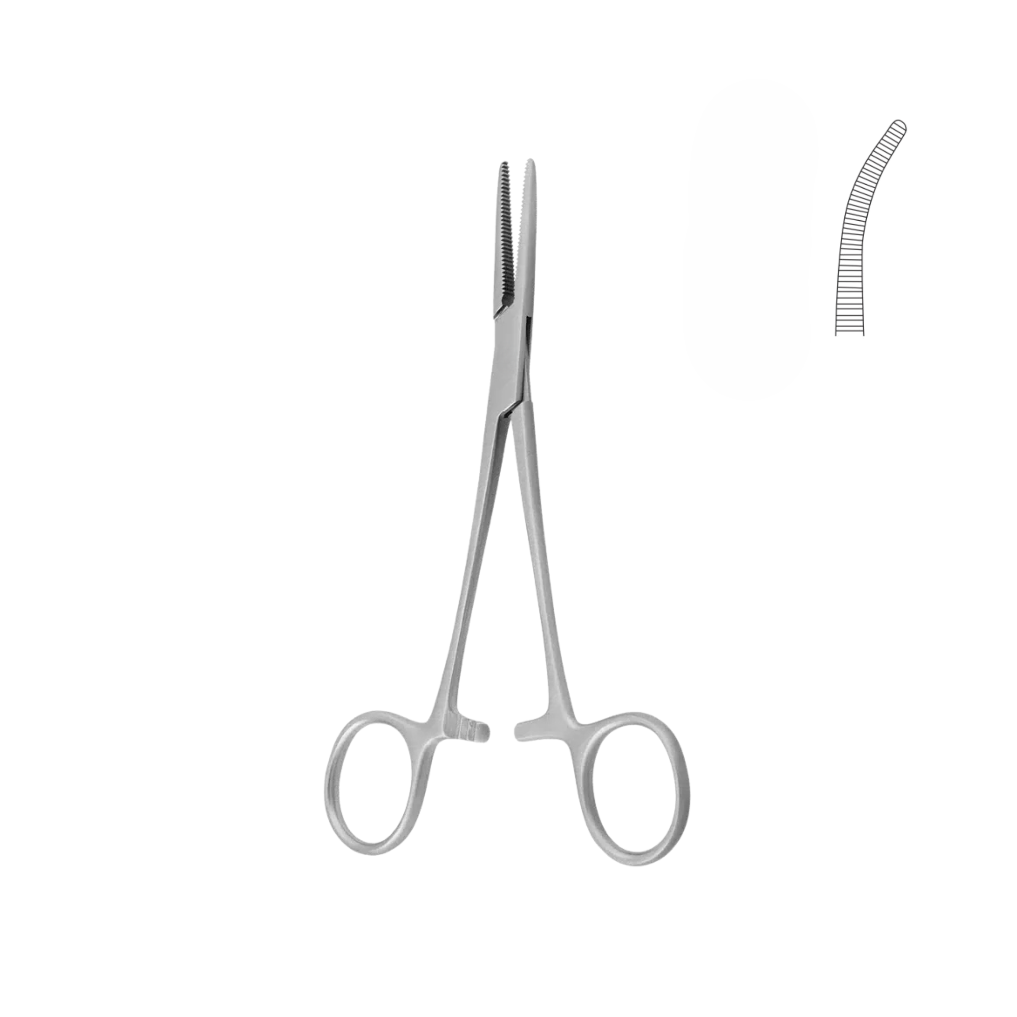 Spencer-Wells Forceps, Curved, 23.0 cm (05-031-23)