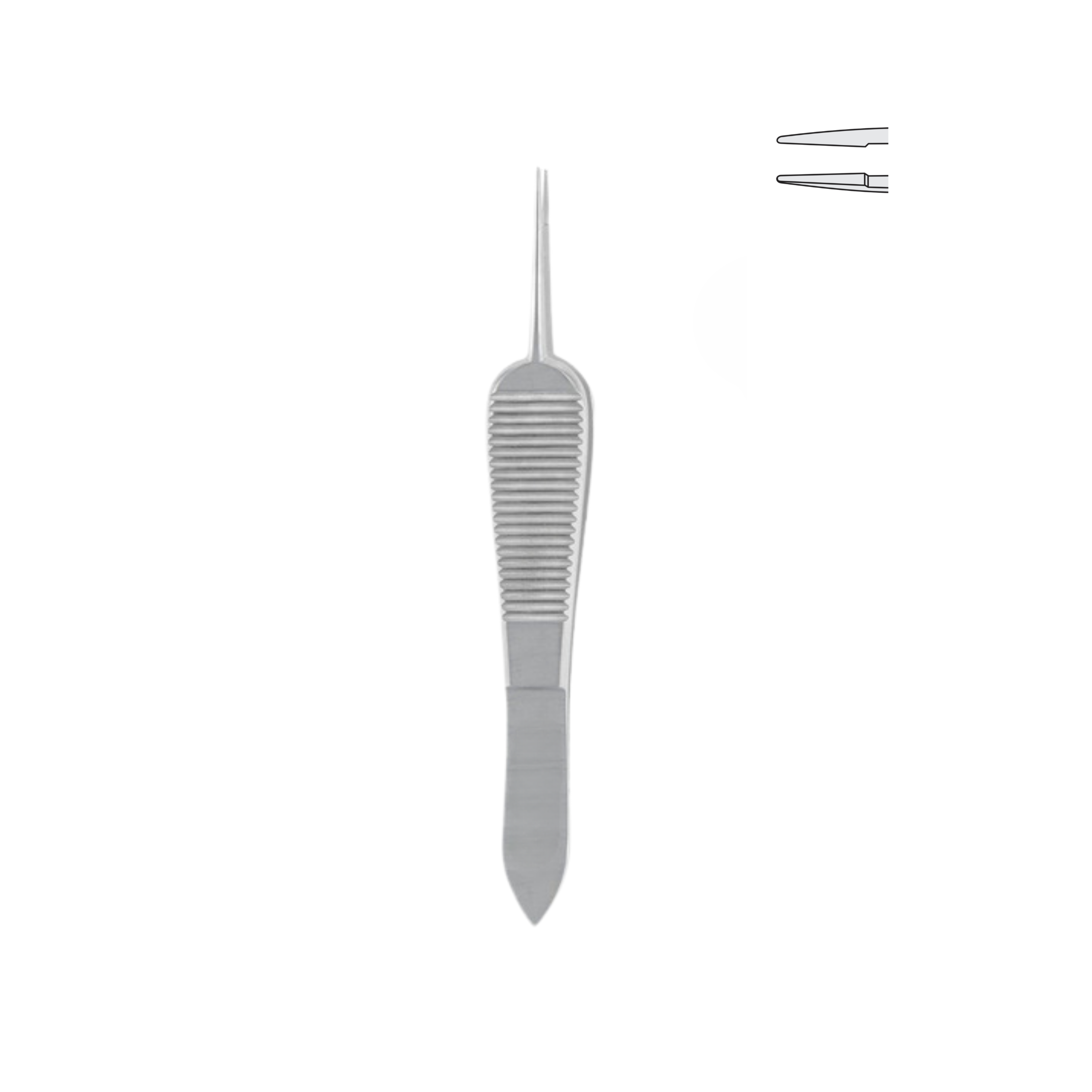 St. Martin Eye Forceps, Without Teeth, 8.5 cm (18-081-08)