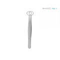 Trachoma Eye Forceps, Fig. 1, 10.0 cm (18-010-10)