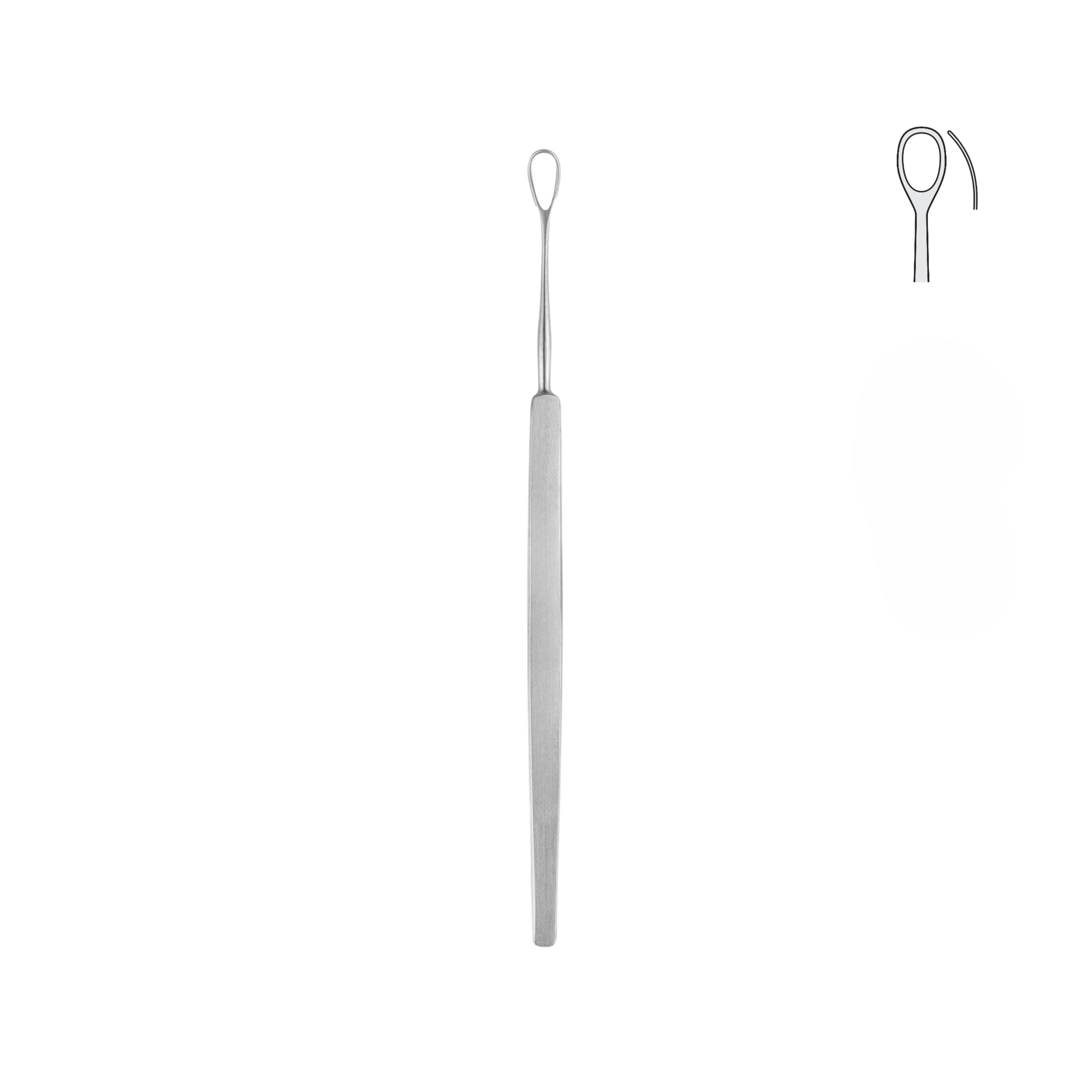 Weber Lens Loop, Fig. 1, 13.5 cm (30-010-13)