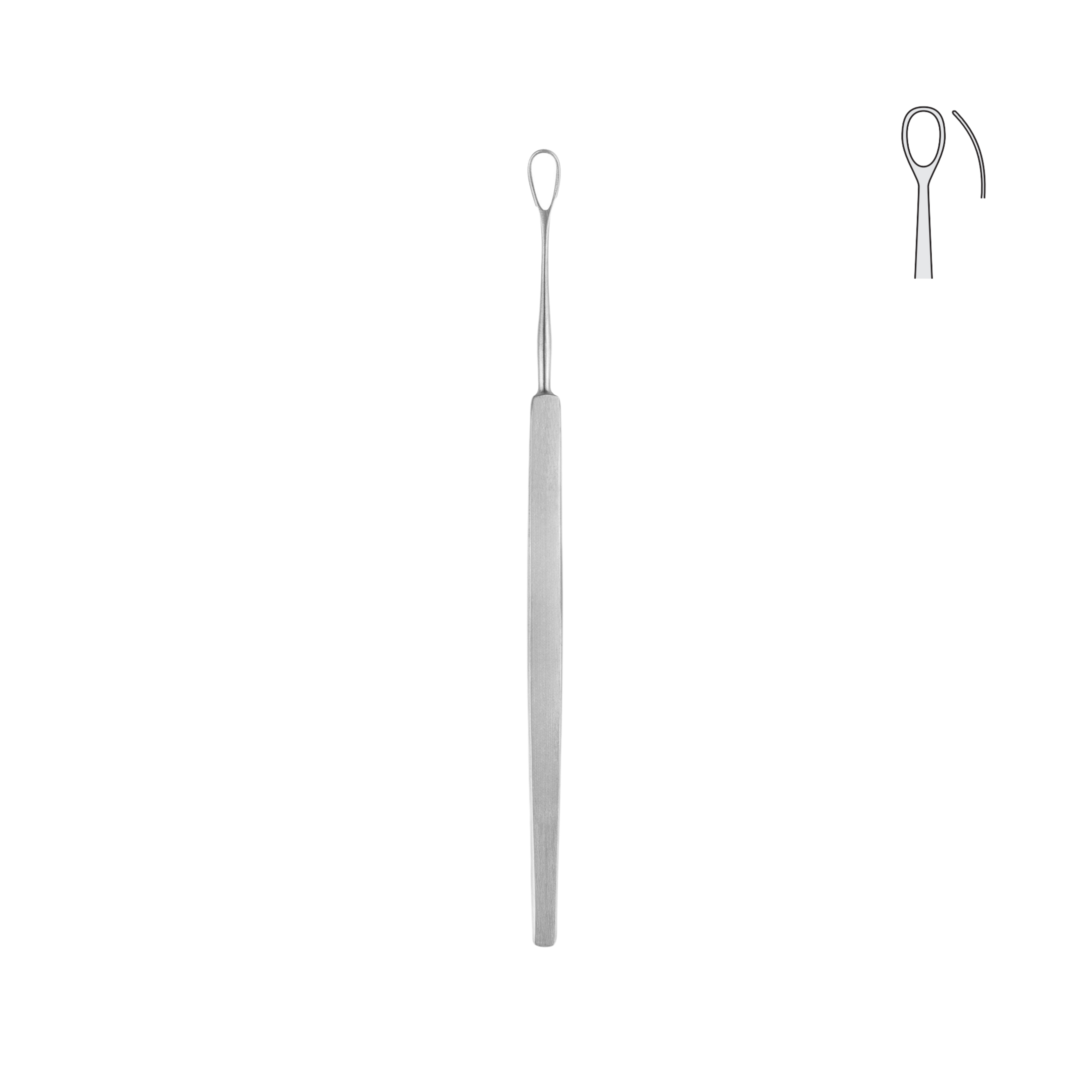 Weber Lens Loop, Fig. 2, 13.5 cm (30-011-13)