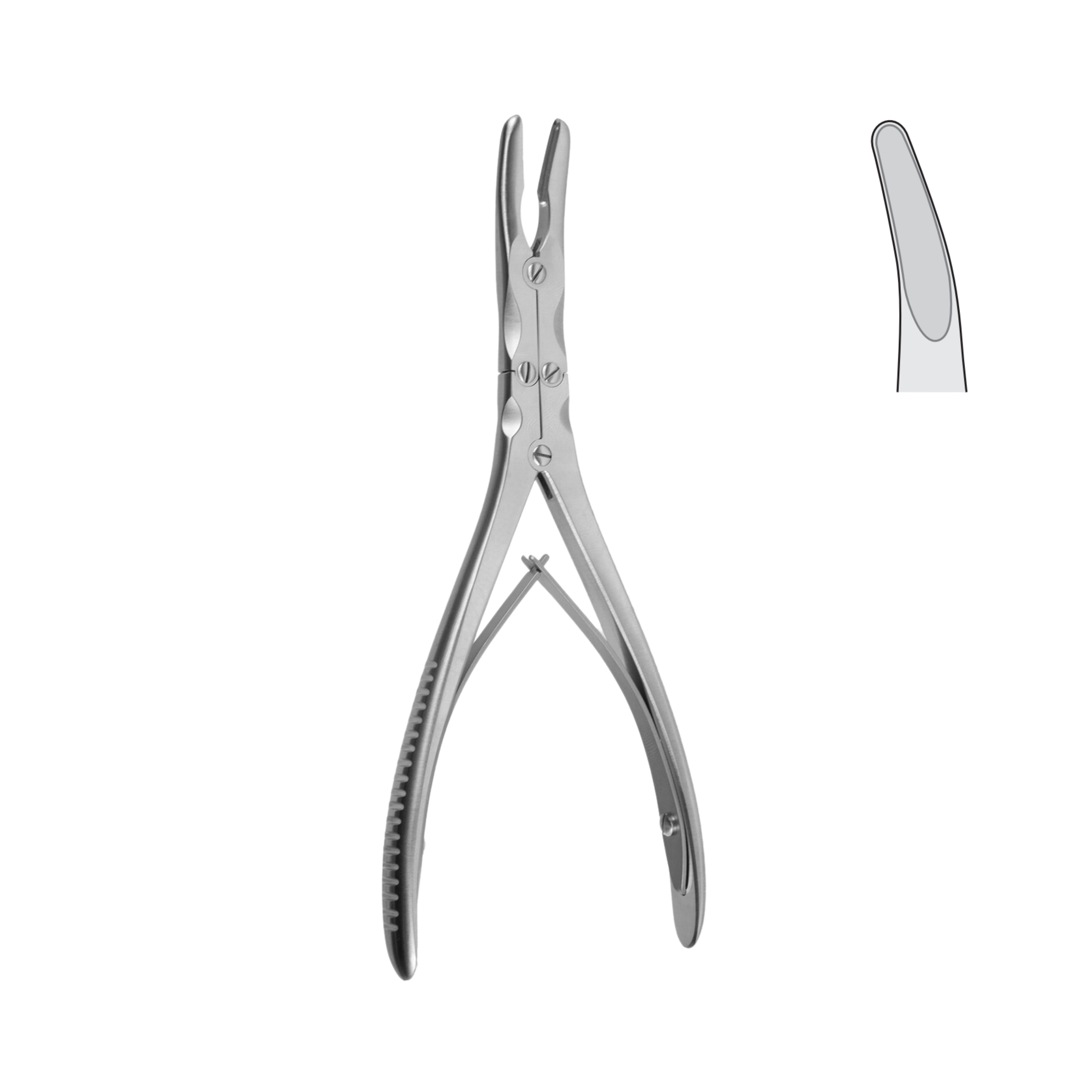 Zaufal-Jansen Bone Rongeur, 18.0 cm (26-020-18)